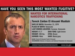WWW.ICE.GOV on this date, 2022-Dec-6, depicts Tareck El Aissami as being significant enough to be on the most wanted list.